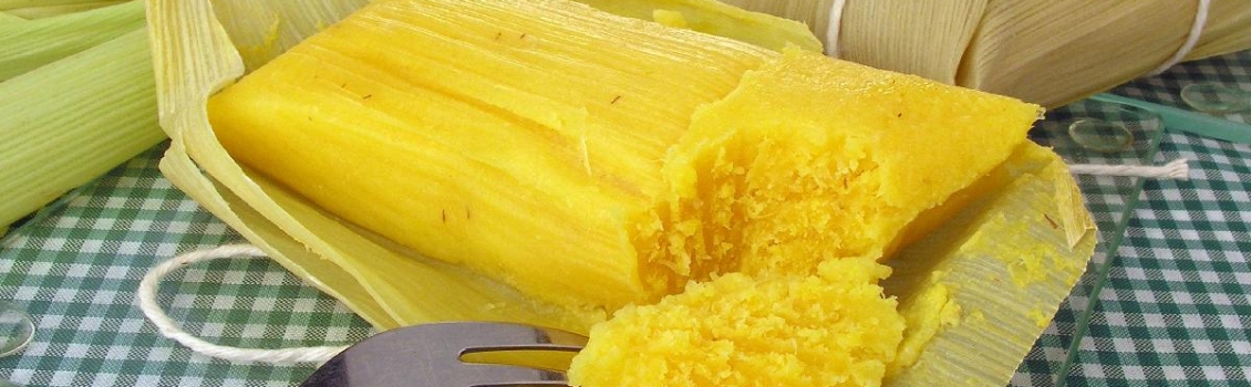 Pamonha deliciosa para nossa tarde!